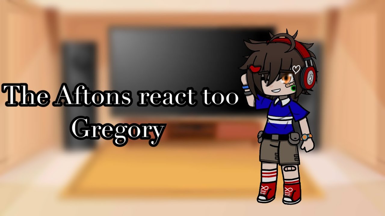 [PAST AU!!]The Aftons and Cassie react too Gregory || Fnaf || MY au || Look at the description￼