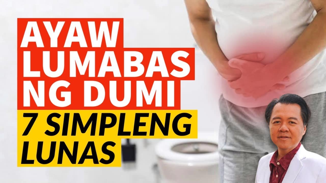 Ayaw Lumabas ang Dumi. 7 Simpleng Lunas. (Reposted Video)