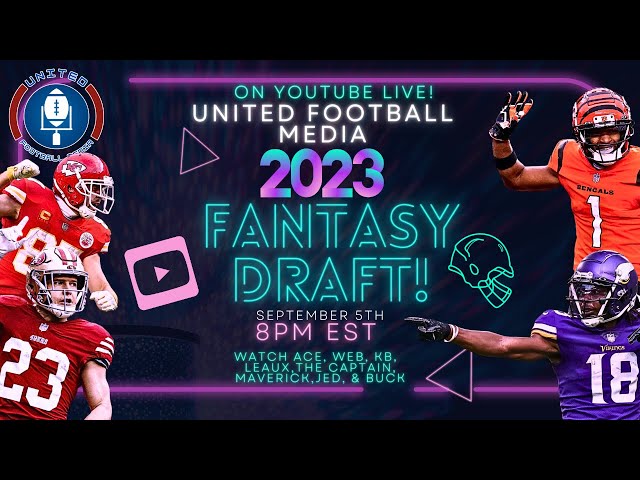 UFM LIVE Fantasy Football Draft! 