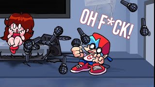 Rap ba... I say... Mic battle! - FNF vs Stickman