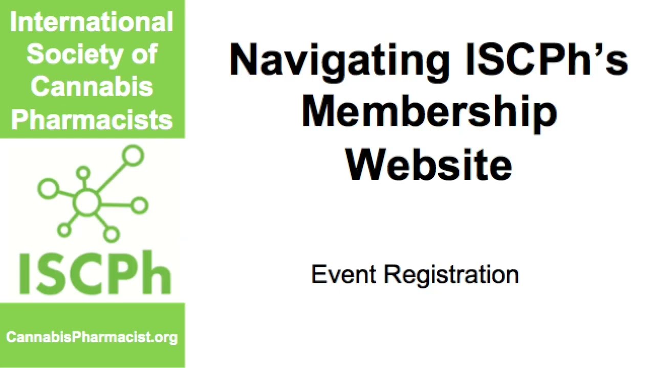 Navigating ISCPh's Membership Website: Events