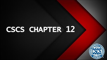 CSCS Study Guide: Chapter 12 SUMMARY [Principles of Test Selection & Administration]