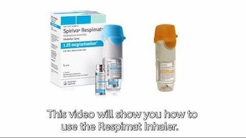 How to use the Respimat Inhaler | Boston Children