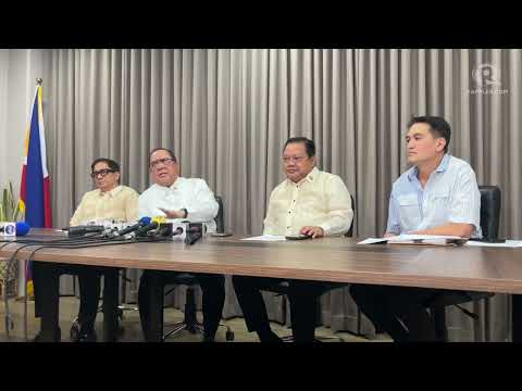 Puno expresses dissatisfaction over the leadership of Speaker Bojie Dy,