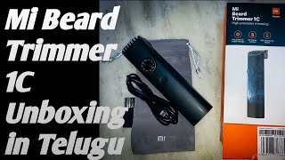 Mi Beard Trimmer 1C Unboxing in Telugu