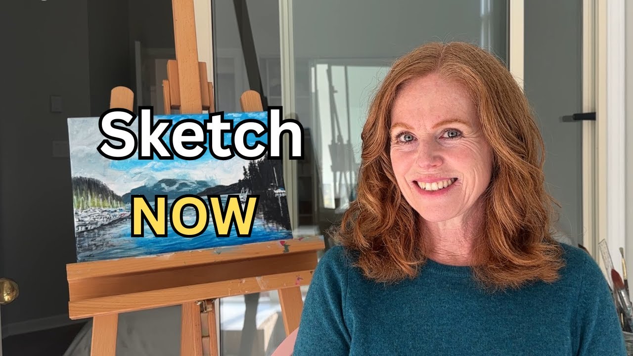 Как найти время, чтобы развить привычку рисовать ПЕРЕД поездкой