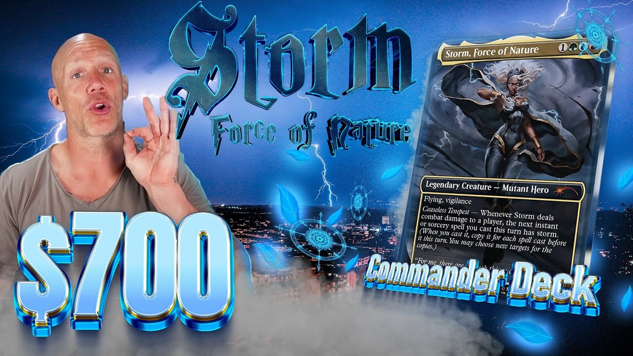 $700 Storm Deck That MELTS Commander Tables | Force of Nature Deck Tech