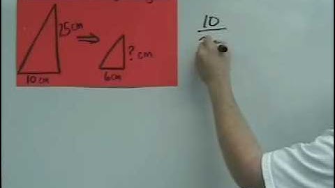 Proportions with similar figures