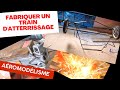 Construire un avion rc pisode 7 fabriquer le train  dun avion rc