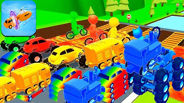Shape shifting 🏃‍♂️🚗🚲🚦All Levels Gameplay Walkthrough Android,ios Max Level MAX3F151