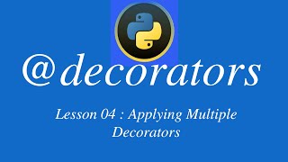 Celebrity Introduction to Python Decorators | lesson 04 applying multiple decorators Net Worth
