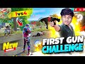 Only first gun challenge with new op bundle  solo vs squad  popat hogaya   free fire max