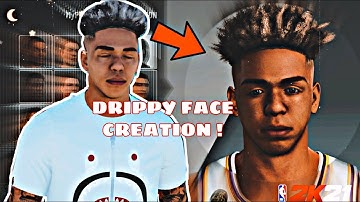 *NEW*BEST DRIPPY FACE CREATION TUTORIAL NBA2K21!LOOK LIKE COMP STAGE!!