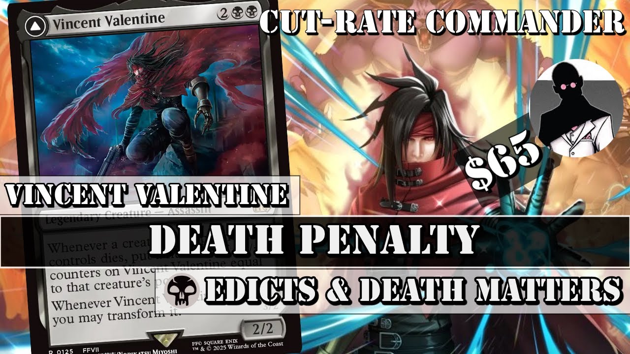 vincent valentine mtg commander deck MTGNexus