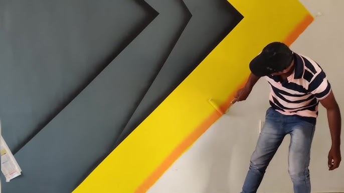 3d wall painting for masking tape 