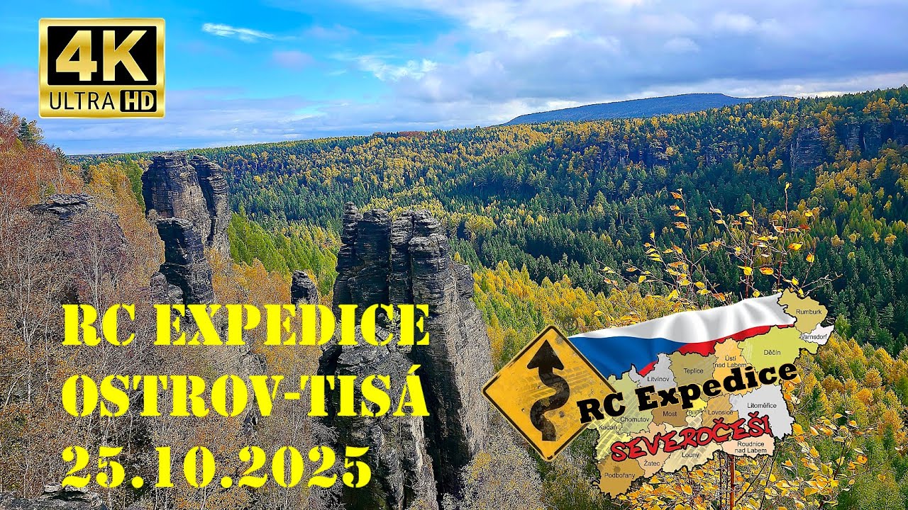 Ostrov-Tisá RC Expedice Severočeši#rc #rcexpedition #rccar #rcfun #crawler #expedition #video #model
