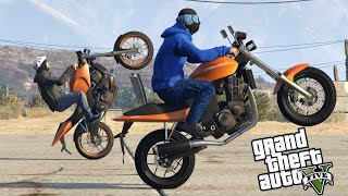TUNING I TEST DO STUNTÓW! RUFFIAN vs PCJ w GTA 5 Online Hogaty i Bartek "Stunterskie DUO!" #02 screenshot 5