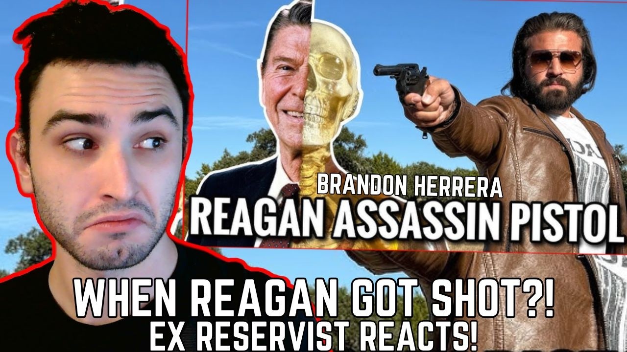 Testing the Shooting of RONALD REAGAN - Ex Reservist Reacts! (Brandon Herrera)