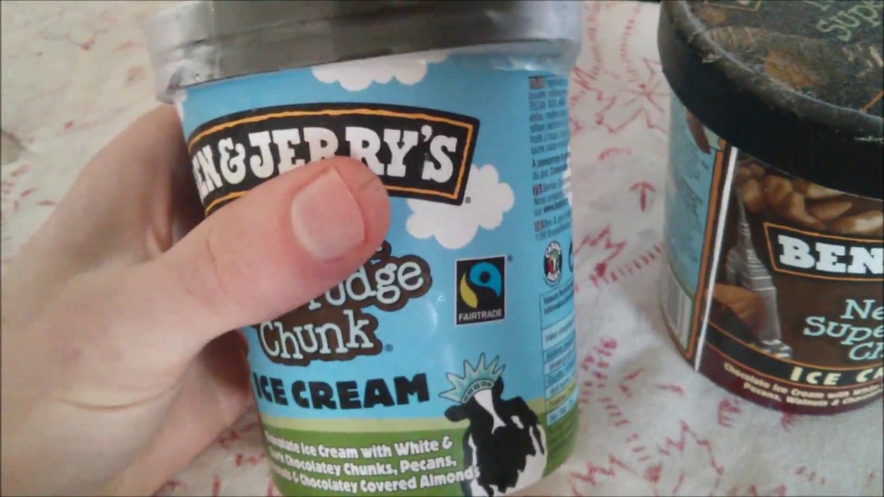 Unboxing Ben & Jerry´s New York Super Fudge Chunk YouTube