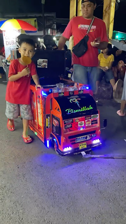 Miniatur truk sound system paling keren