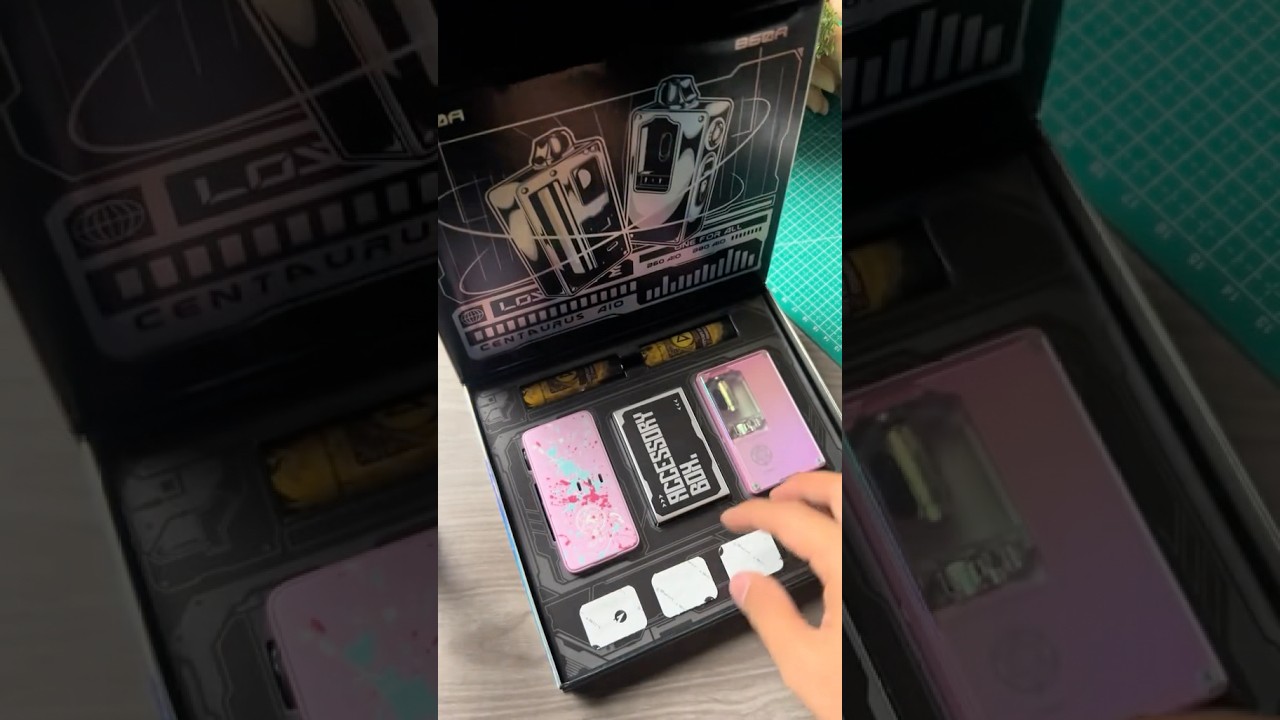 ASMR vape Unboxing🥰