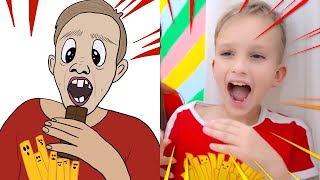 Vlad And Niki Big Maze Challenge L Drawing Meme L Funny Adventure Stories