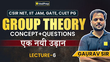 🚀 Group Theory Made Easy | Concepts & Questions Lecture 6 | CSIR NET, IIT JAM, GATE, CUET PG