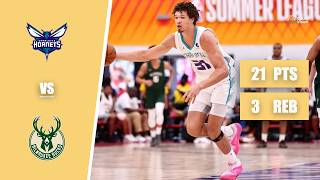 SL – Tidjane Salaün – 21 Punkte, 4 Steals, 3 Rebounds gegen die Bucks – 2026 Summer League