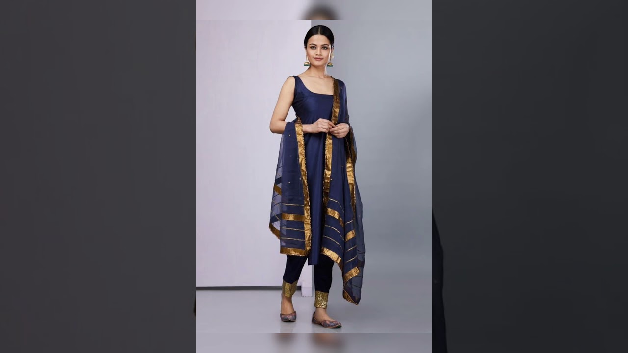 Plain Silk Kurti Design Ideas/Silk Kurti Ideas for Girls 2021/ Silk Suits Images/ Plain Silk Kurti