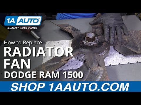 How to Replace Radiator Fan 94-02 Dodge Ram 1500