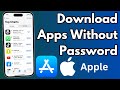 How to install Apps without Apple ID Password | Download App from AppStore without Password iOS 17