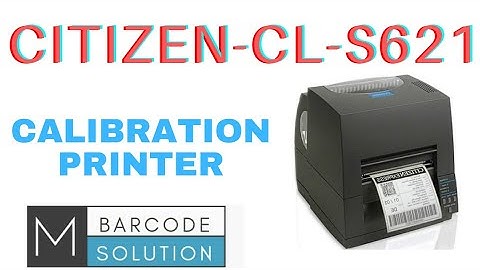 how to citizen cl-s621 sensor set-up