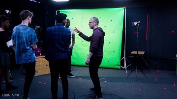 GREEN SCREEN FILMING SETUP TIME LAPSE - LSBU VFX