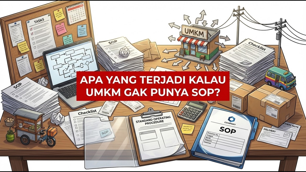 Pentingnya SOP dalam Bisnis UMKM: Agar Bisnis Tetap Jalan Meski Anda Sedang Liburan.