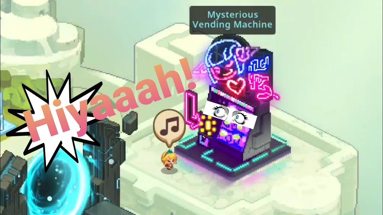 Guardian Tales Destroying the Mysterious Vending Machine YouTube