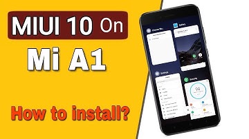 Install MIUI 10 On Mi A1 | Mi A1 Miui 10-FaceUnlock 🔥🔥🔥