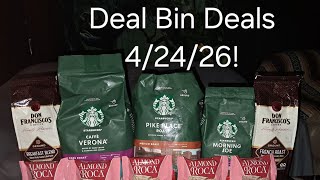 Deal Bin Deals 4/24/26!