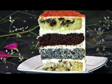 Video: Cake "Dark Larry" - A Step By Step Recipe With A Photo