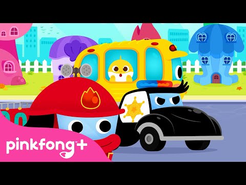 [App Trailer] Baby Shark Car Town - 🚨WEE-OOO WEE-OOO~ What's going on?