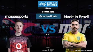 IEM Sydney 2019 [TH] Quarter-Finals MIBR VS.mousesports
