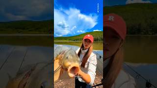 Monster Fish Attack! 😱 | Caught &amp; Released 🎣 | Extreme Fishing Survival 🌊 #fishing #viral #shorts