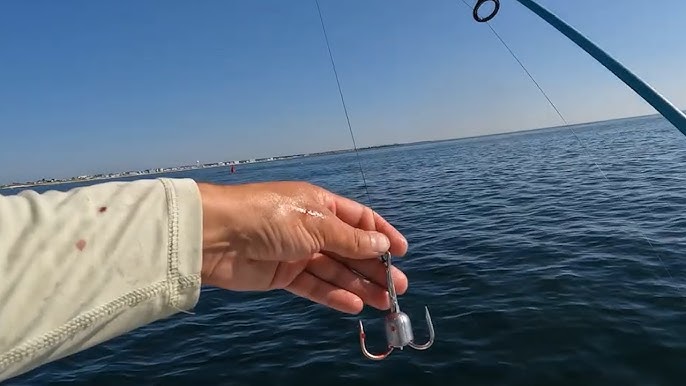 How to rig Live Bunker for surf, bank, or anchored. Striped Bass Rig. Striper  Rig. Live bait rig 