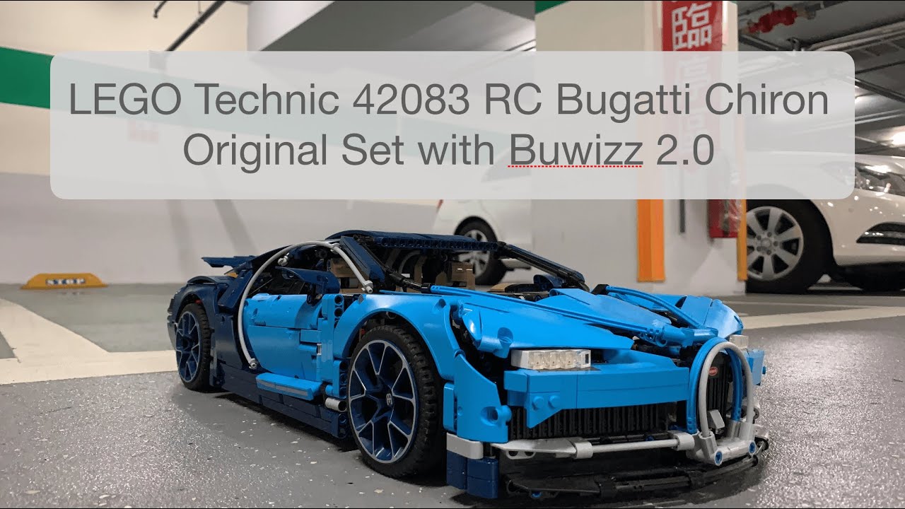 VLites Remote Control and Motor Upgrade Kit for Lego 42083 Bugatti Chiron  Sports Car (Model Not Included)