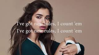 Dua Lipa New Rules Lyrics