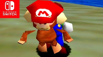 Super Mario 64 B3313 v1.0 (Switch) - 100% Walkthrough Part 23 Gameplay - Magic Cave & Downtown City