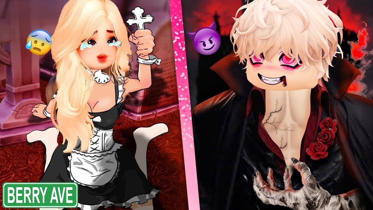 Une PAUVRE FILLE Travaille Comme SERVANTE Pour Un VAMPIRE 💖 Berry Avenue Story 💖