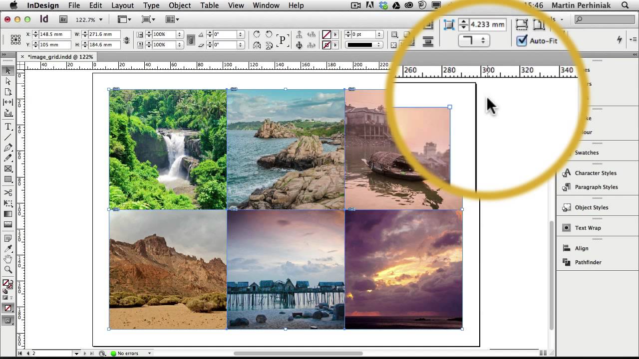 How To Create Flexible Image Grids In Adobe Indesign Youtube