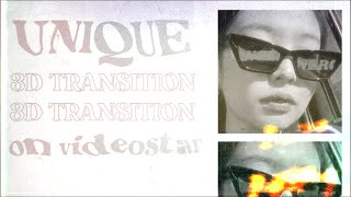 unique 3d clock transition on videostar! (tutorial) | zaraudio