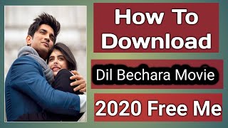 How To Download Dil Bechara Full Movie|Dil Bechara kise Downloa kare|Sushant Singh Rajput Last Movie screenshot 3