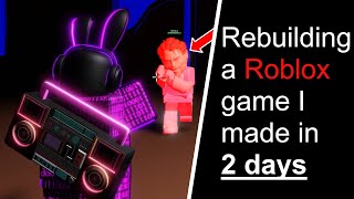Rebuilding a Roblox Game I Made in 2 Days | Devlog 0